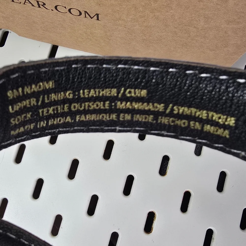 MATISSE Naomi Sandals Black Leather Ankle‎ Strap Women Sz 9 Strappy Minimalist